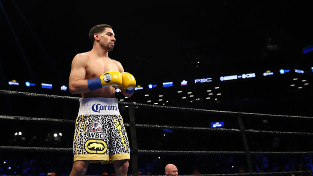 Danny Garcia Keith Thurman 2017 Barclays Center Solo Getty