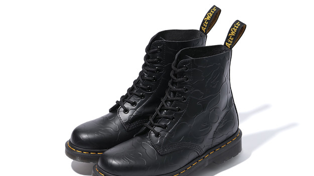 Bape x Dr. Martens 1460 'Black' (Pair)