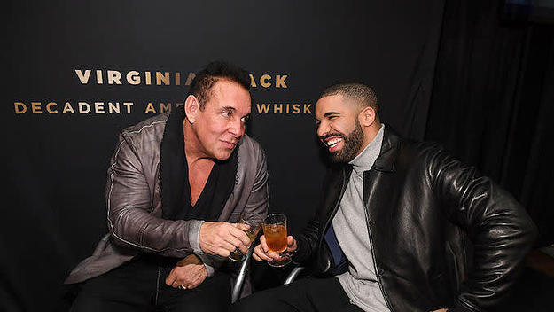 Drake at Virginia Black pre launch in 2016.