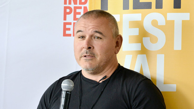 Tim Miller speaks onstage at Coffee Talks: Directors during the 2016 Los Angeles Film Festival