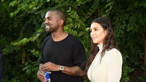 Kim Kardashian and Kanye West