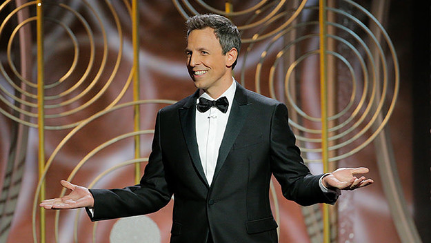 This is a photo of Seth Meyers.