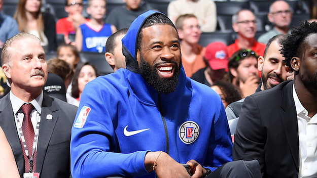 DeAndre Jordan during a game against the Kings.