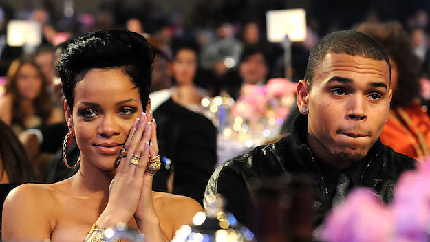 Rihanna and Chris Brown