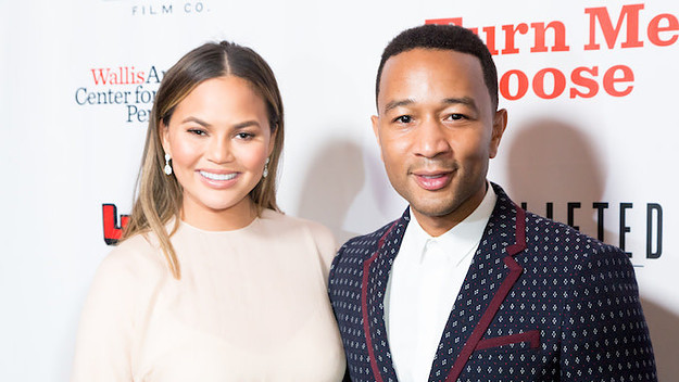 Chrissy Teigen and John Legend