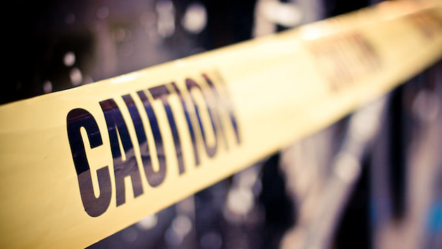 Caution tape.