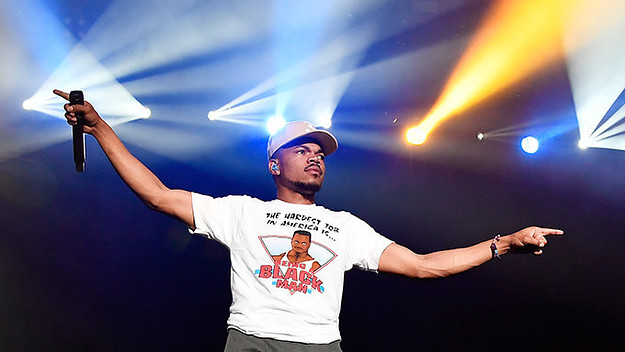 This is a photo of Chance The Rapper.