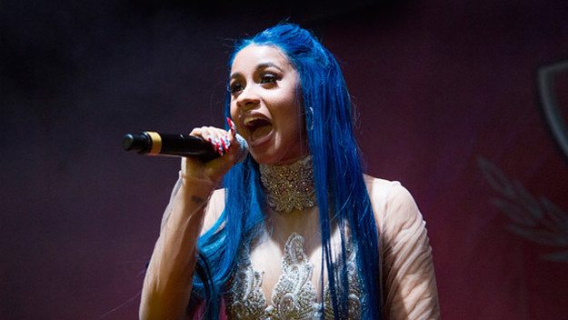 Cardi B performs at The Joy Theater