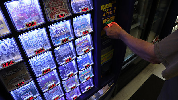 This is a photo of lottery woman.