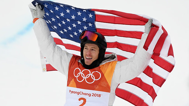 shaun white olympic gold halfpipe