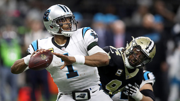Cam Newton and Cameron Jordan