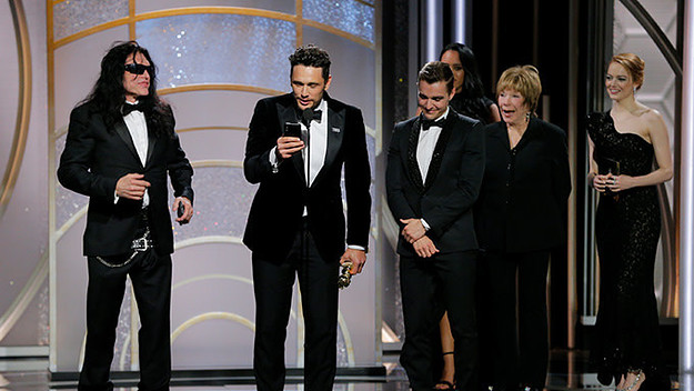 This is a photo of Golden Globes.