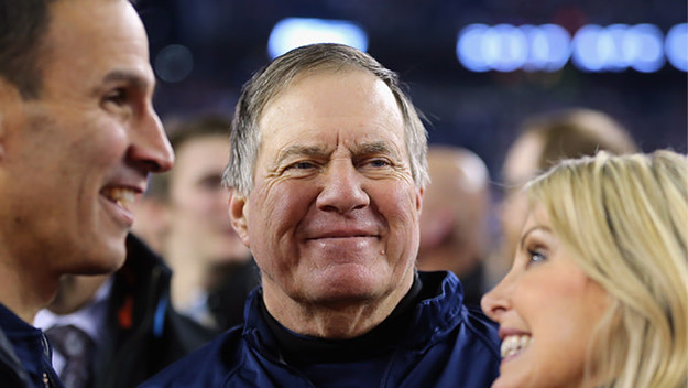 bill belichick patriots victory emotion getty