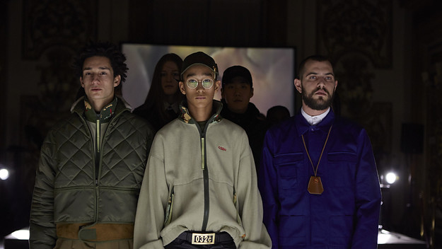 032c debut runway show at Pitti Uomo