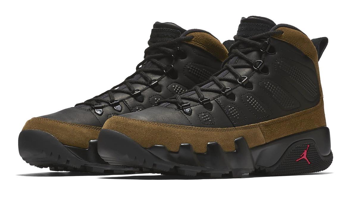 Air Jordan 9 NRG Boot 'Olive' AR4491 012 (Pair)