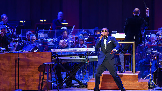Rapper Nas performs his classic debut album 'Illmatic' at the Kennedy Center.