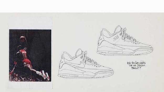 Air Jordan 3 Tinker Sketch