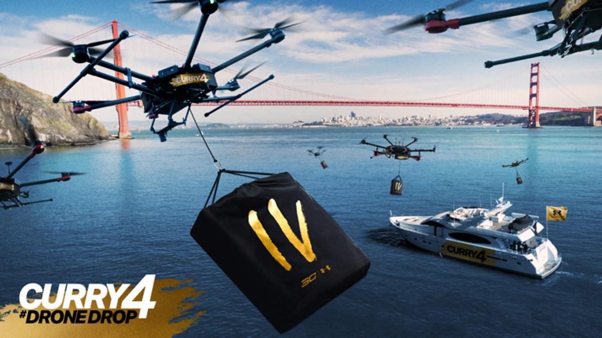 Under Armour Curry Drone Delivery Sneakers