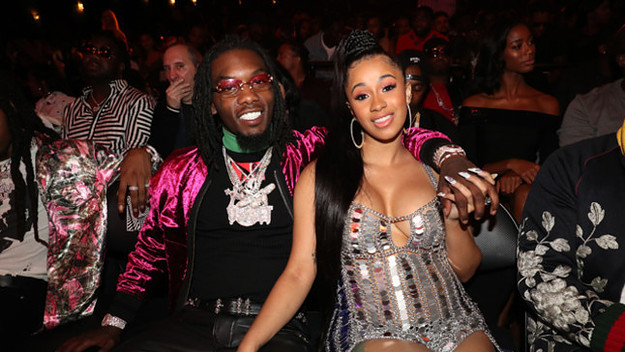 Offset and Cardi B attend the 2017 BET Hip Hop Awards