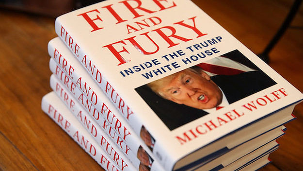 'Fire and Fury' by author Michael Wolff