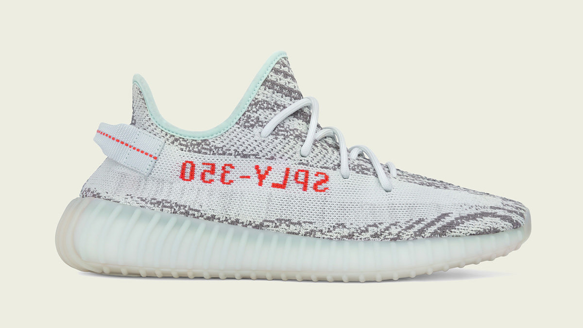 Blue Tint Adidas Yeezy Boost 350 V2 Profile