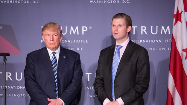 Donald Trump and Eric Trump