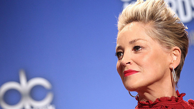 This is a photo of Sharon Stone.