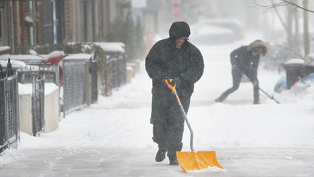 Snow on a Brooklyn