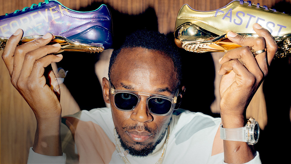 Usain Bolt Sneaker Shopping