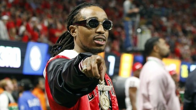 Quavo loves Georgia football.