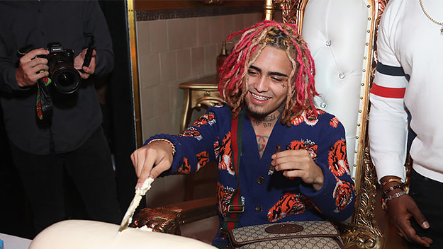 This is a photo of Lil Pump.