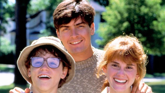 Charlie Sheen and Corey Haim in 'Lucas'