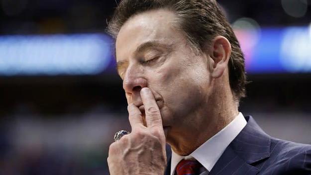 Rick Pitino is frustrated.