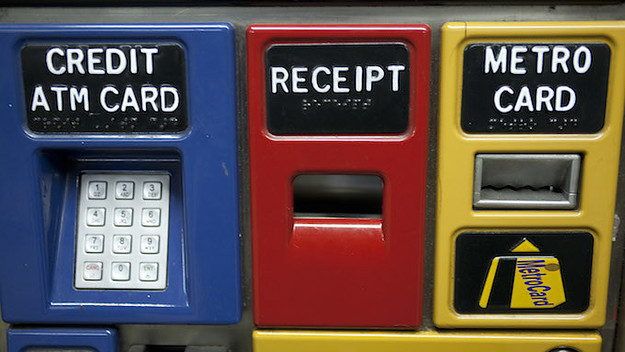 Subway Metro Card ticket machine, Manhattan, New York City, USA