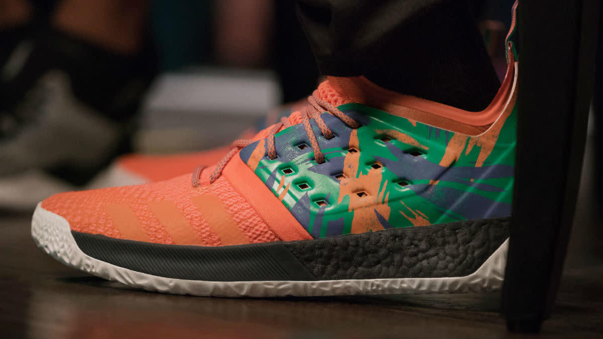 Adidas Harden Vol. 2 Orange Side