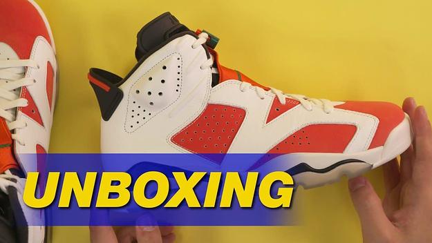 Air Jordan 6 Gatorade Unboxing