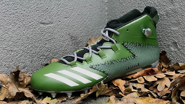 Adidas Freak Von Miller Halloween Cleats Front