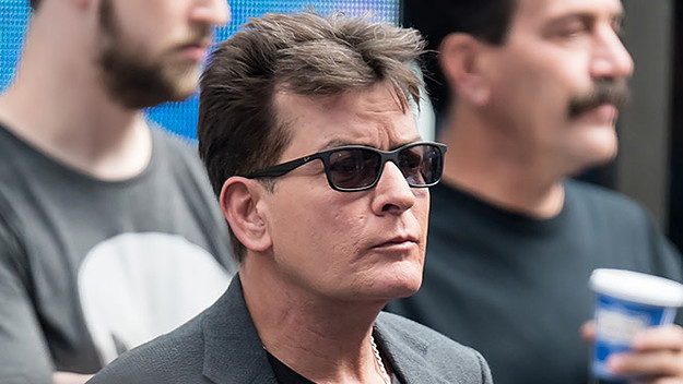 This is a photo of Charlie Sheen.