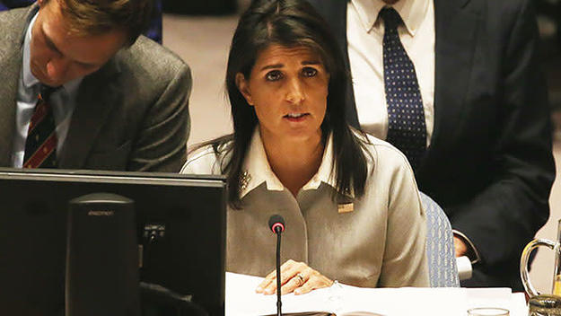 UN Ambassador Nikki Haley