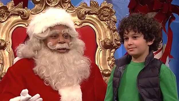 This is a photo of Santa.
