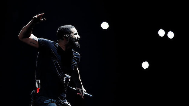 Drake on tour.