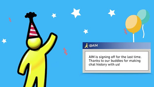 AIM officially signing off