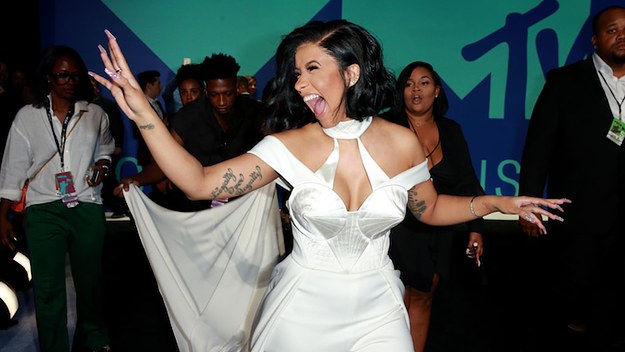 Cardi B at the MTV VMAs 2017