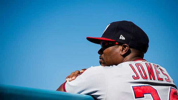 Jacque Jones, the Assistant Hitting Coach for Washington Nationals