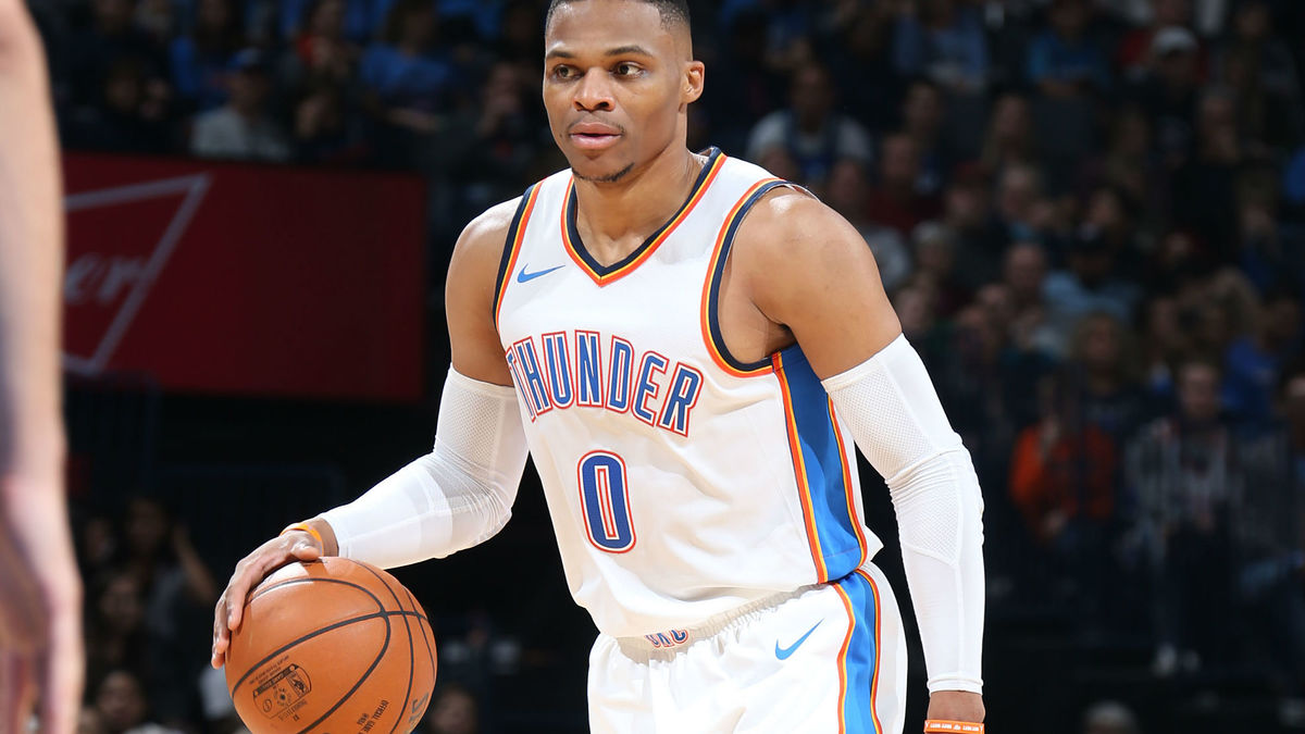 Russell Westbrook Air Jordan 10 Orange PE On Foot 2