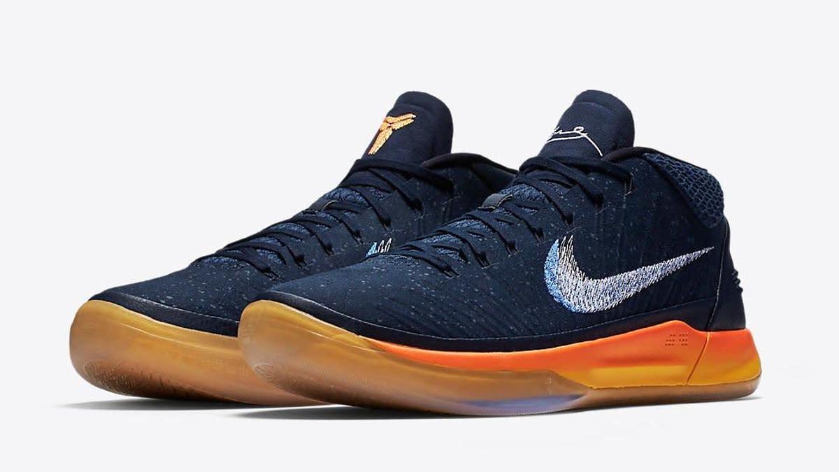 Kobe A.D. Mid Obsidian/White/Mega Blue (Pair)