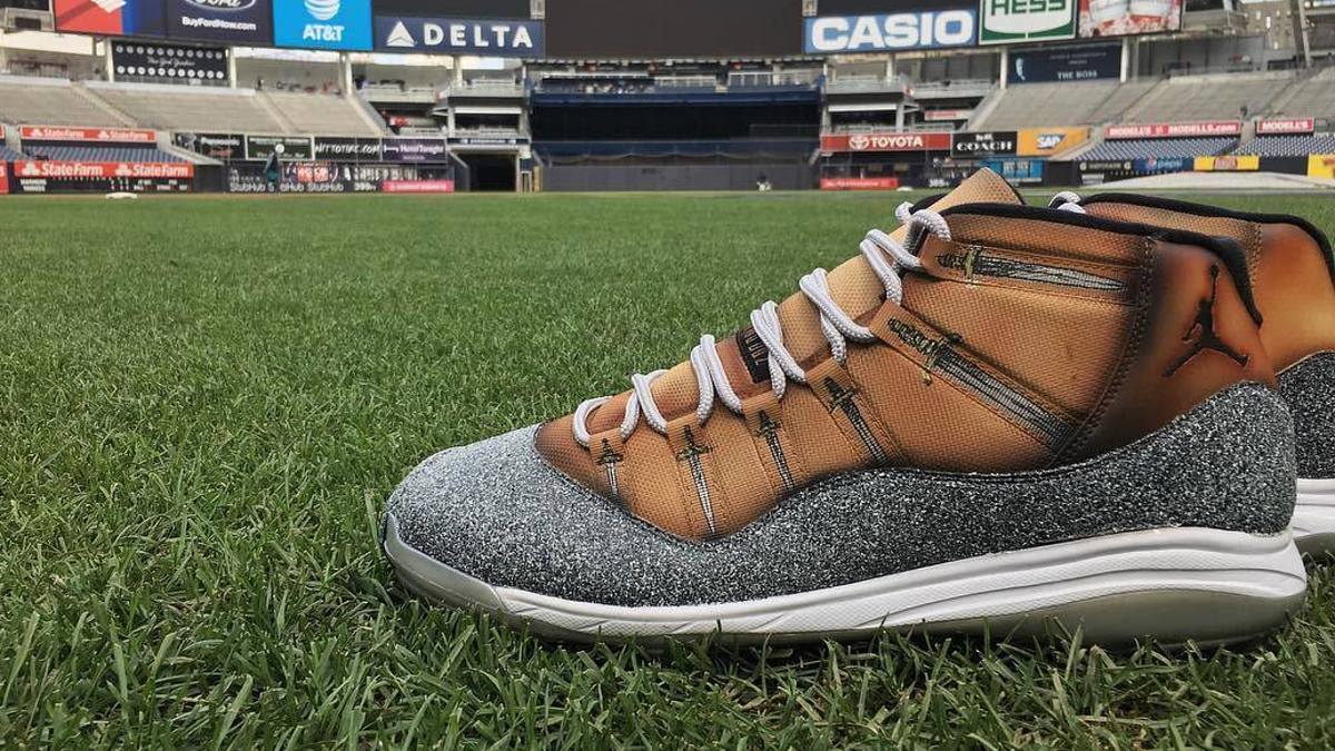 C.C. Sabathia Air Jordan 11 Game of Thrones Cleats Inside