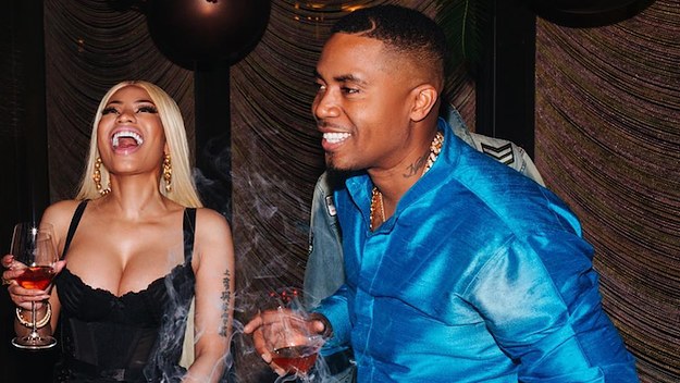Nicki Minaj and Nas