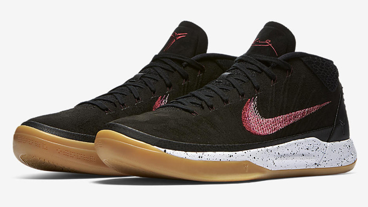 Nike Kobe A.D. Mid Black/ Sail Light Brown Gum 922484 006 (Pair)