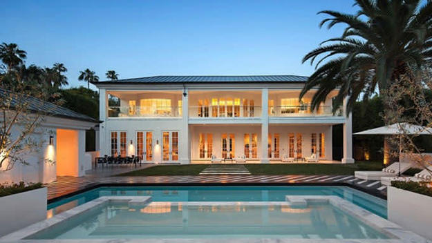 A picture of the house Floyd Mayweather said he purchased after his victory over Conor McGregor.